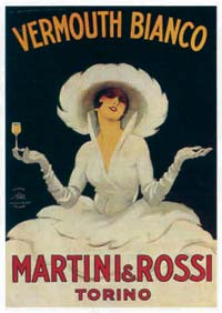 Рекламный плакат для Martini от Марчелло Дудовича