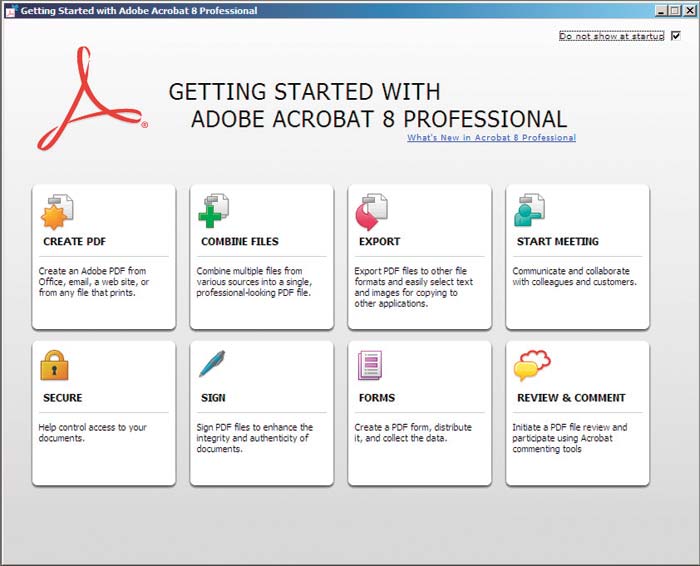 Adobe Acrobat Pro 8