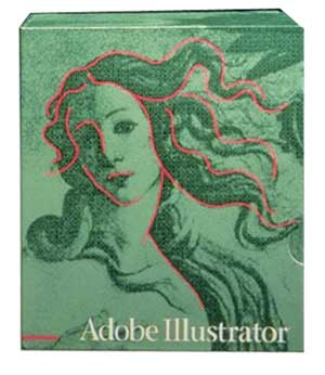 Первая версия векторного редактора Illustrator была представлена в 1987 году.