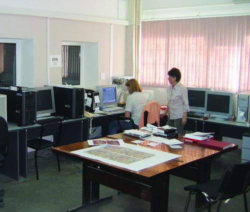 В цехе допечатной подготовки файлов на ОАО «МПК»