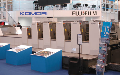 Печатная машина Komori Lithrone S29+C