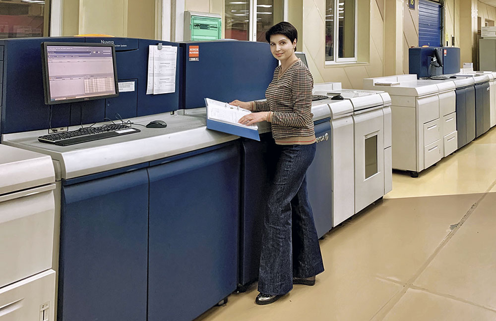 Сразу две монохромные ЦПМ Xerox Nuvera 314 EA запущены в типографии Accord Post в 2020 году