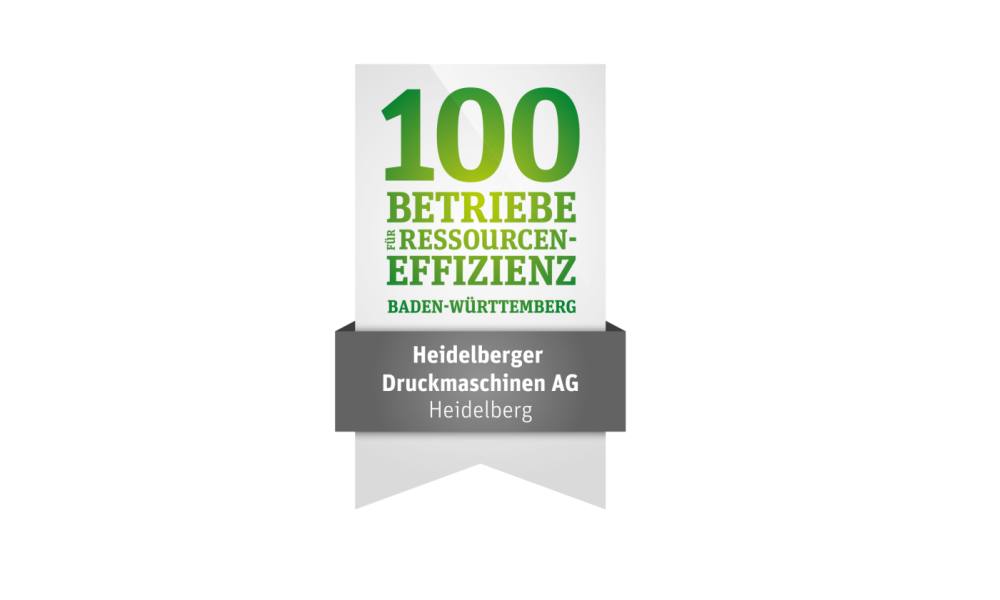 Компании Heidelberg и Faller выбраны участниками проекта «100 компаний за эффективное использование ресурсов» в Баден-Вюртемберге