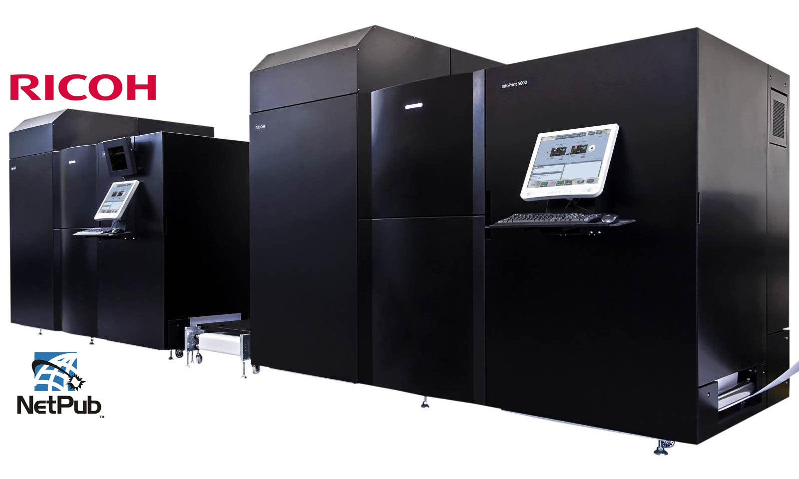 Известная американская цифровая типография «MCA NetPub» объявила о вводе в эксплуатацию у себя новейшей рулонной цветной цифровой печатной машины Ricoh IP5000