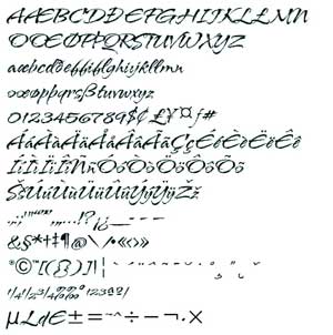 Шрифт ITC Arid из коллекции International Typeface Corporation 