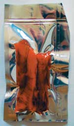 Рыба, упакованная в термоусадочную пленку
