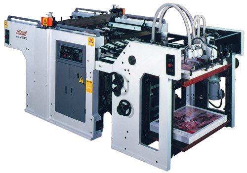 Рис. 1. Цилиндровый трафаретный печатный автомат, модель SC-72AII