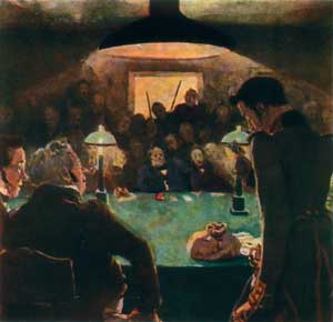 Иллюстрация к «Пиковой даме» А.С.Пушкина. 1910
