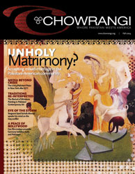 Макет и обложка журнала Chowrangi 