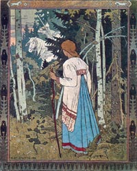 Иллюстрация к сказке «Василиса Прекрасная», 1900