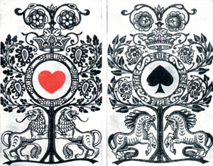 Рисунки для колоды игральных карт. 1911