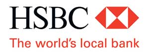 Логотип банка HSBC, разработанный Генри Штайнером