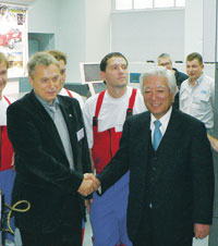 Сергей Владимиров и Йошихару Комори
