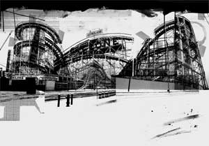 Работу «Coney Island-The Cyclone» Майлс Донован сделал в свое удовольствие — пока она нигде не публиковалась, 2006