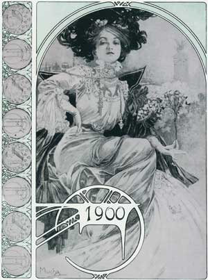 Плакат для Всемирной выставки в Париже. 1900 г.