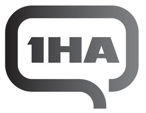 Логотип неймингового агентства «1HA», 2007