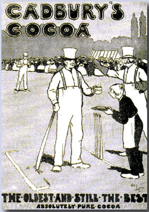 Рекламный плакат Cadbury Cocoa, 
начало XX века