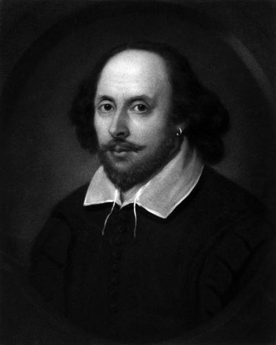 Вильям Шекспир. Сэмюэль Казинз. Меццо-тинто. 1849 г.