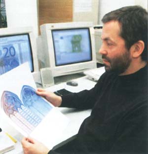 Роберт Калина — автор дизайна европейских банкнот