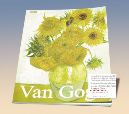 Альбом на итальянском языке, посвященный живописи Ван Гога,
и его «китайские» выходные данные 