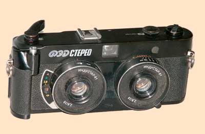 Рис. 6. Пример фотоаппарата «ФЭД-Стерео» (фото из коллекции Е. Окалова)