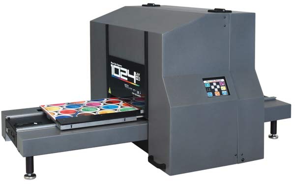 Рис. 11. Струйный принтер с УФ-отверждением отпечатка  Direct Jet 1024UVHS от компании Direct Color Systems (США)