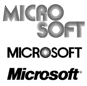 Эволюция логотипа Microsoft