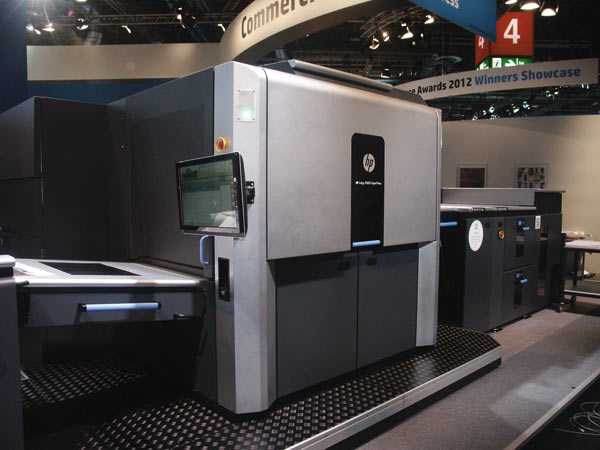 Первая для Hewlett-Packard печатная машина формата B2 HP Indigo 10000