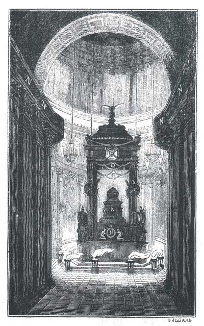 Иллюстрация вне текста: «Гроб Наполеона