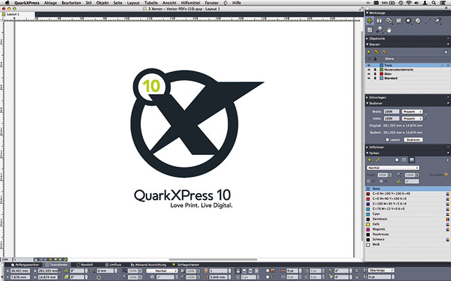 QuarkXPress 10 