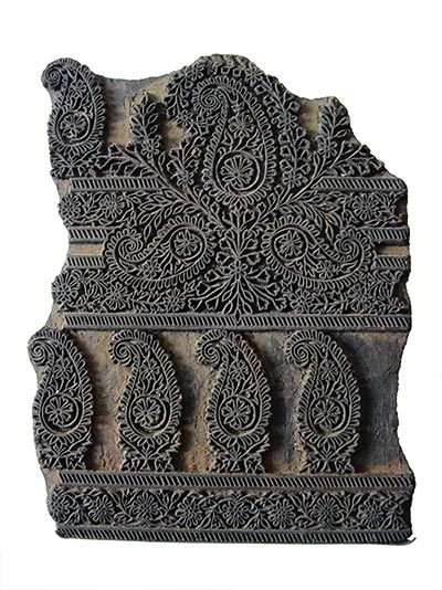 Рис. 1. Деревянный штамп для набивки тканей. Индия, ок. 1900 г. 