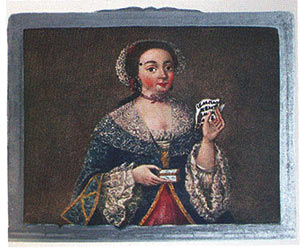Пример цветной иллюстрации издания — миниатюрный портрет Екатерины II 