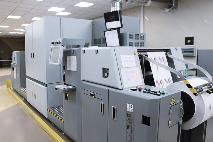 Парк печатного оборудования «АККОРД ПОСТ» включает 21 ЦПМ Oce и Canon