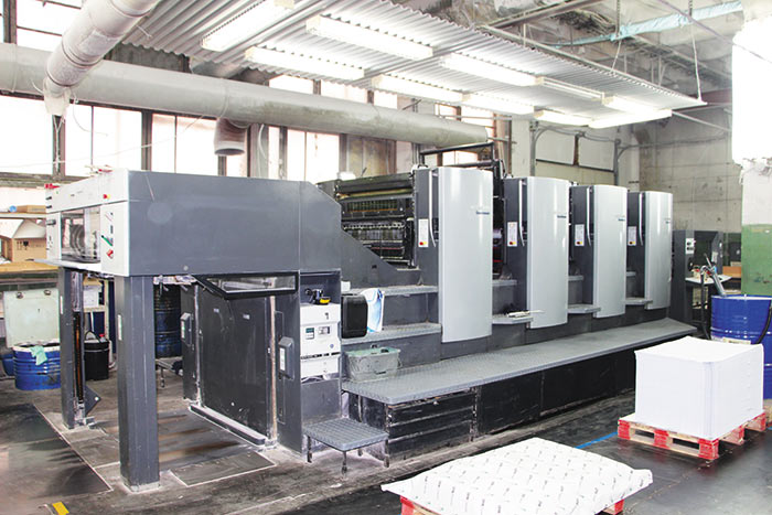 Печатный парк типографии «АПД» состоит из печатных машин Heidelberg Speedmaster первого и второго форматов