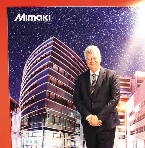 Майк Хорстен, директор по маркетингу Mimaki Europe