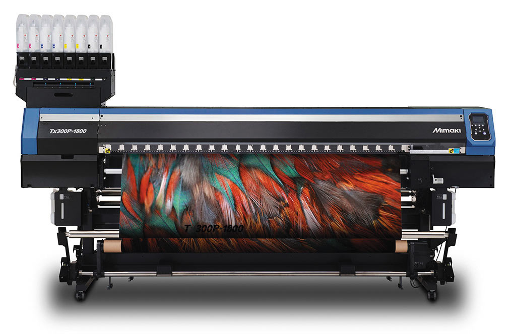 Принтер Mimaki TX300P-1800 предназначен для прямой печати на ткани