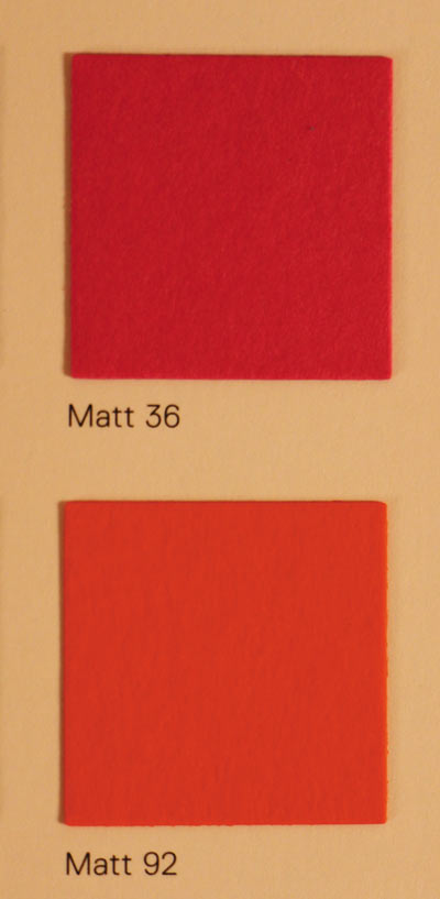 Звание самого любимого московского цвета в линейке Gmund Color поделили colors matt 92 (красный) и 36 (розовый)