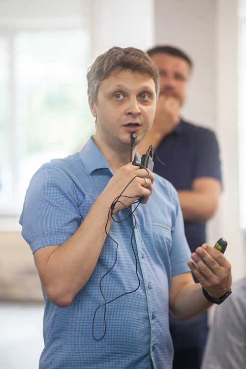 Генеральный директор АО «Промис» Евгений Слиняков 
и менеджер проекта original-maket.pro Максим Калинин