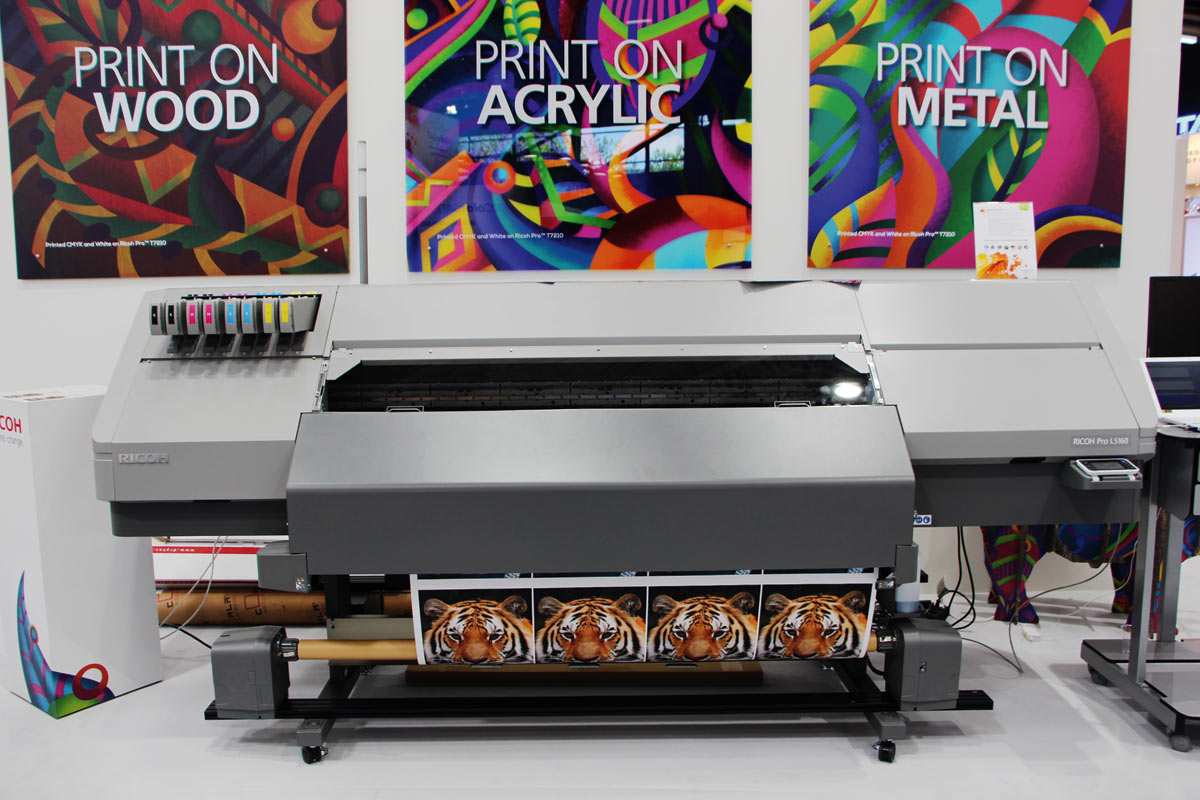 Новый латексный принтер Ricoh Pro L5160