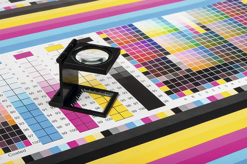 Тест-шкалы для визуального контроля качества печати