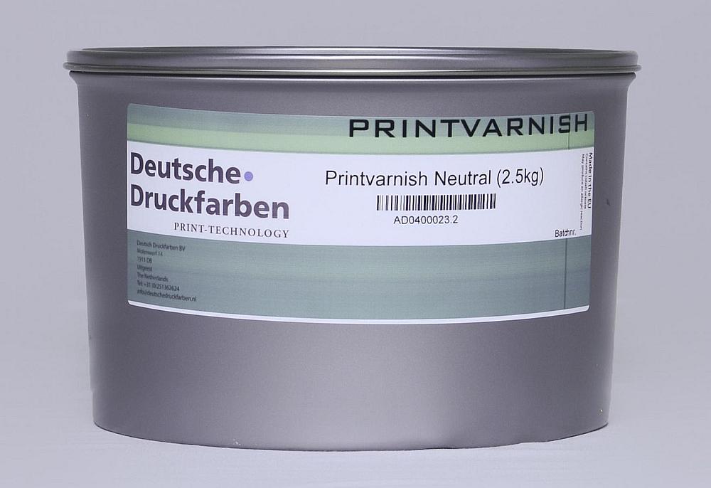 Printvarnish Neutral — полуматовый масляный лак с высокой стойкостью к истиранию