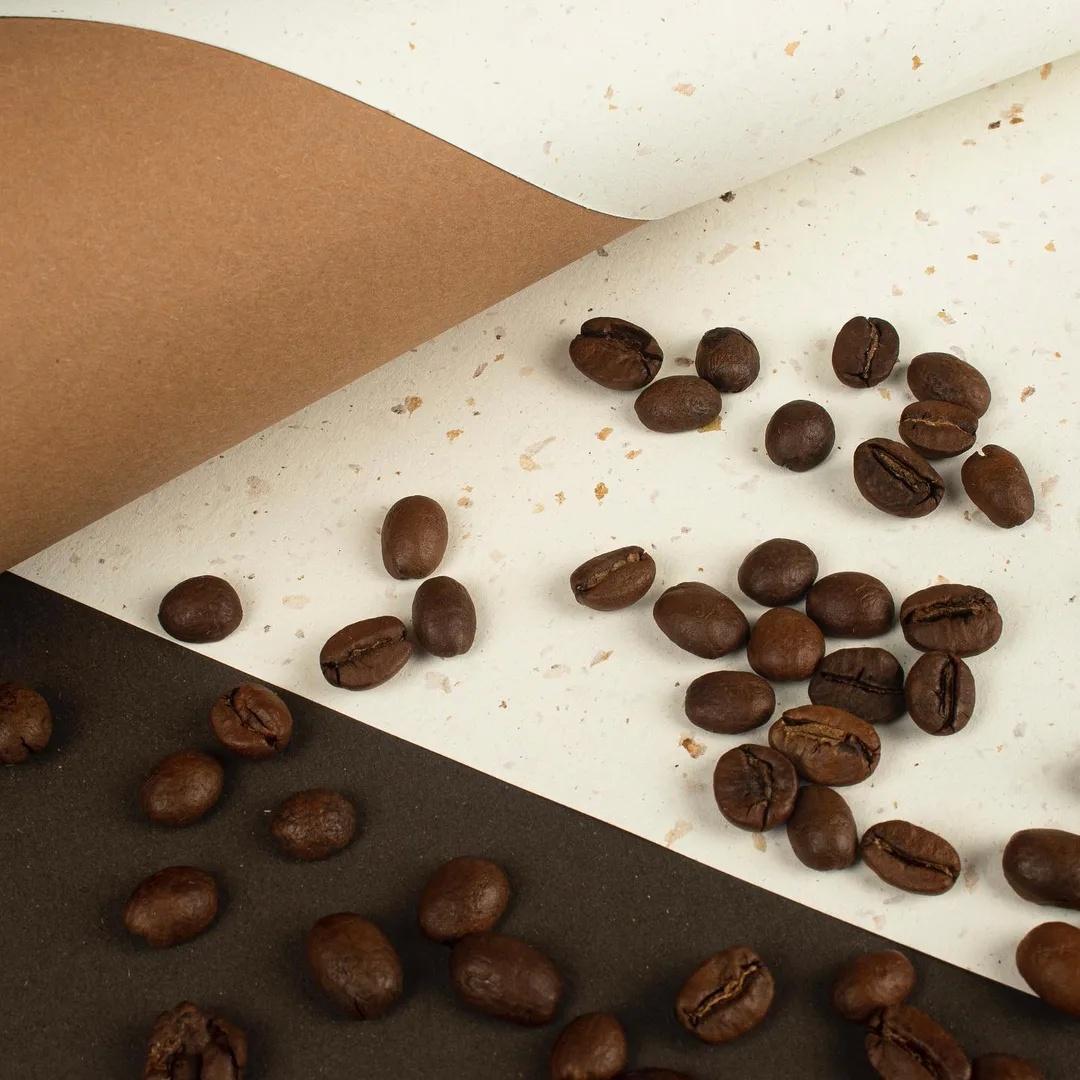 Образец бумаги Kaffee Papier recycelt