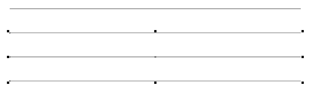 Рис. 7. Выделены три нижние линии