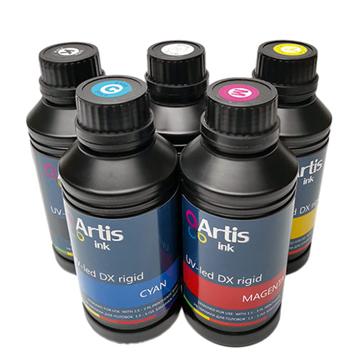 Емкости с чернилами Artis ink UV-led DX rigid