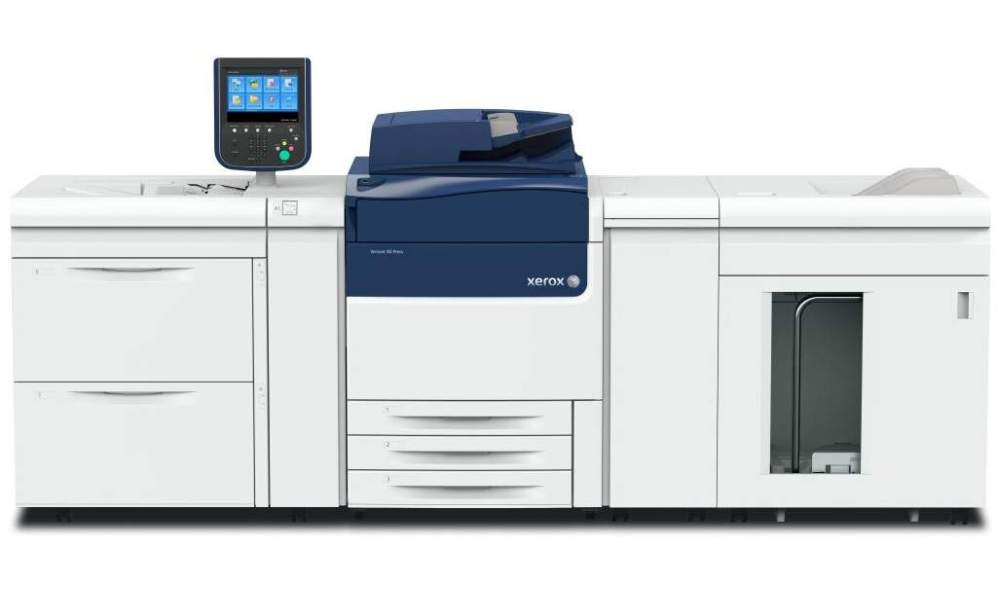 ЦПМ Xerox Versant 80 Press в типографии «Студия визуальных решений» 