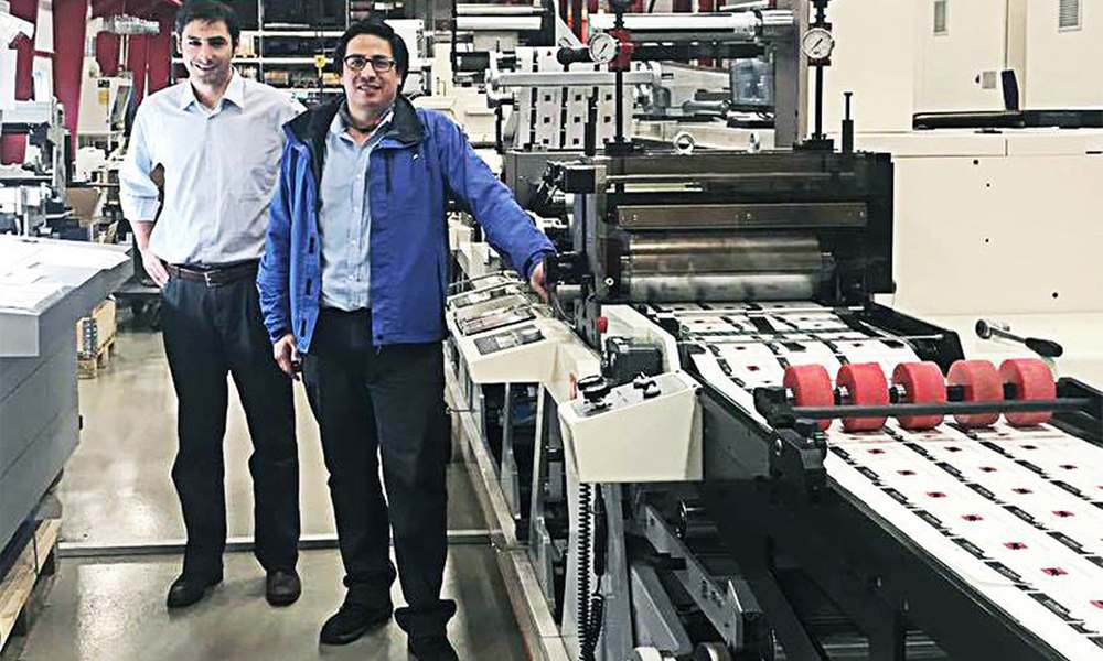 AMF Etiquetas (Чили) посетили производство Nilpeter в Слагельсе (Дания)