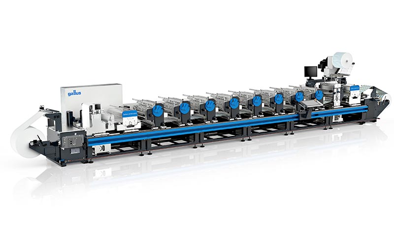 Машины Gallus Labelmaster на новой платформе конфигурируются в соответствии с требованиями клиента