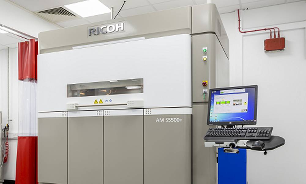 Компания Ricoh анонсировала новый материал – полибутилентерефталат (PBT) - для своего 3D-принтера RICOH AM S5500P