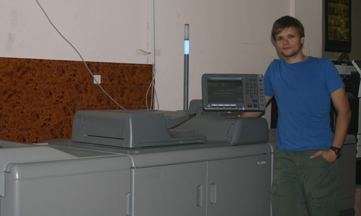 ЦПМ Versafire CM в типографии Maxprint