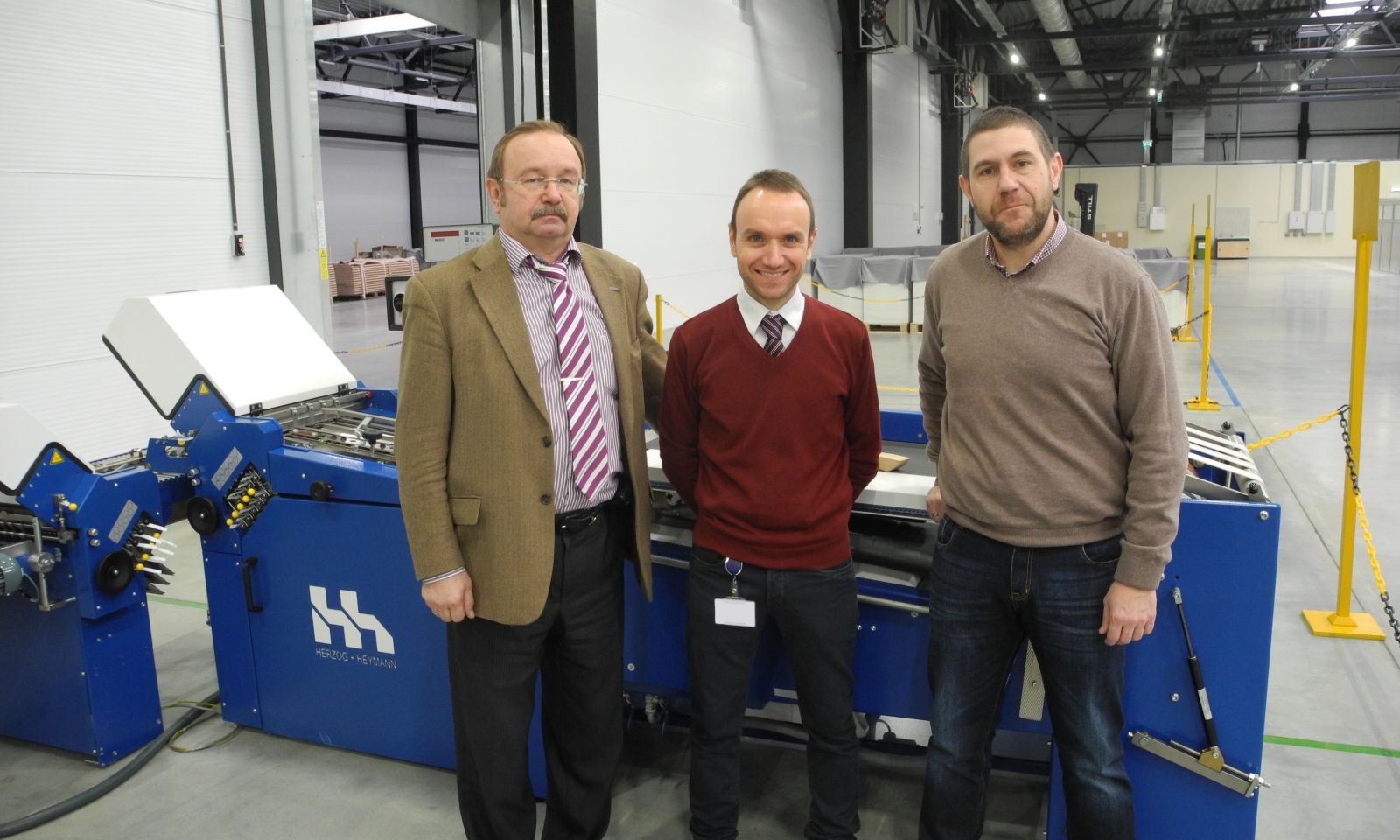 Установлена первая в России фальцовка Herzog+Heymann KL 45 